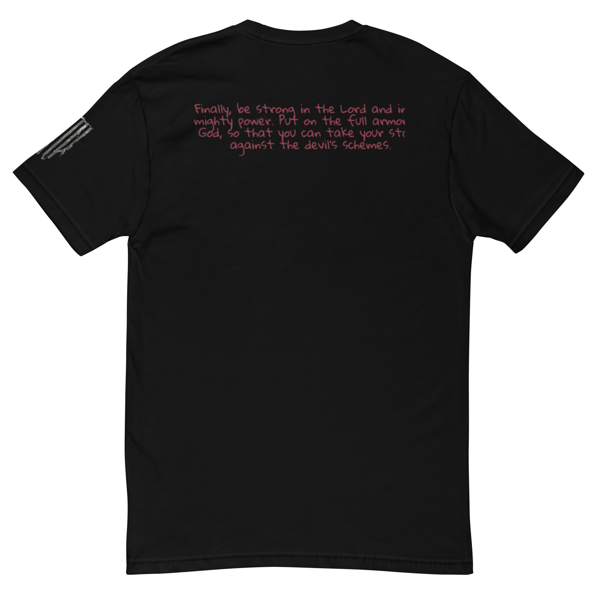 Ultra Premium Armor of God Fitted Tee - Image 10