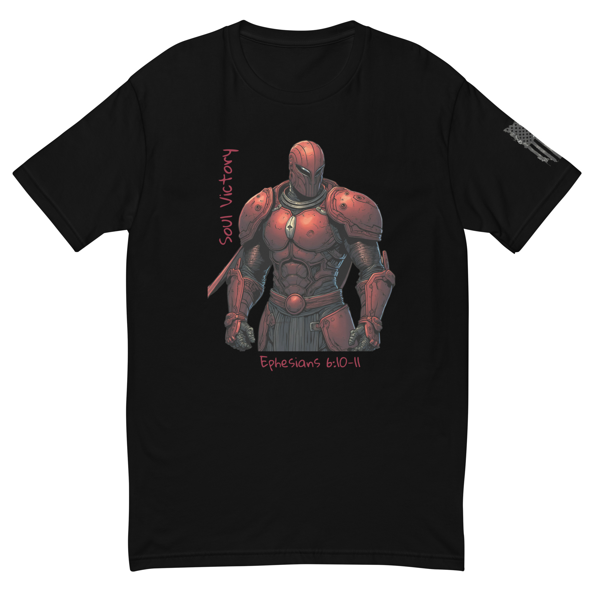 Ultra Premium Armor of God Fitted Tee - Image 9